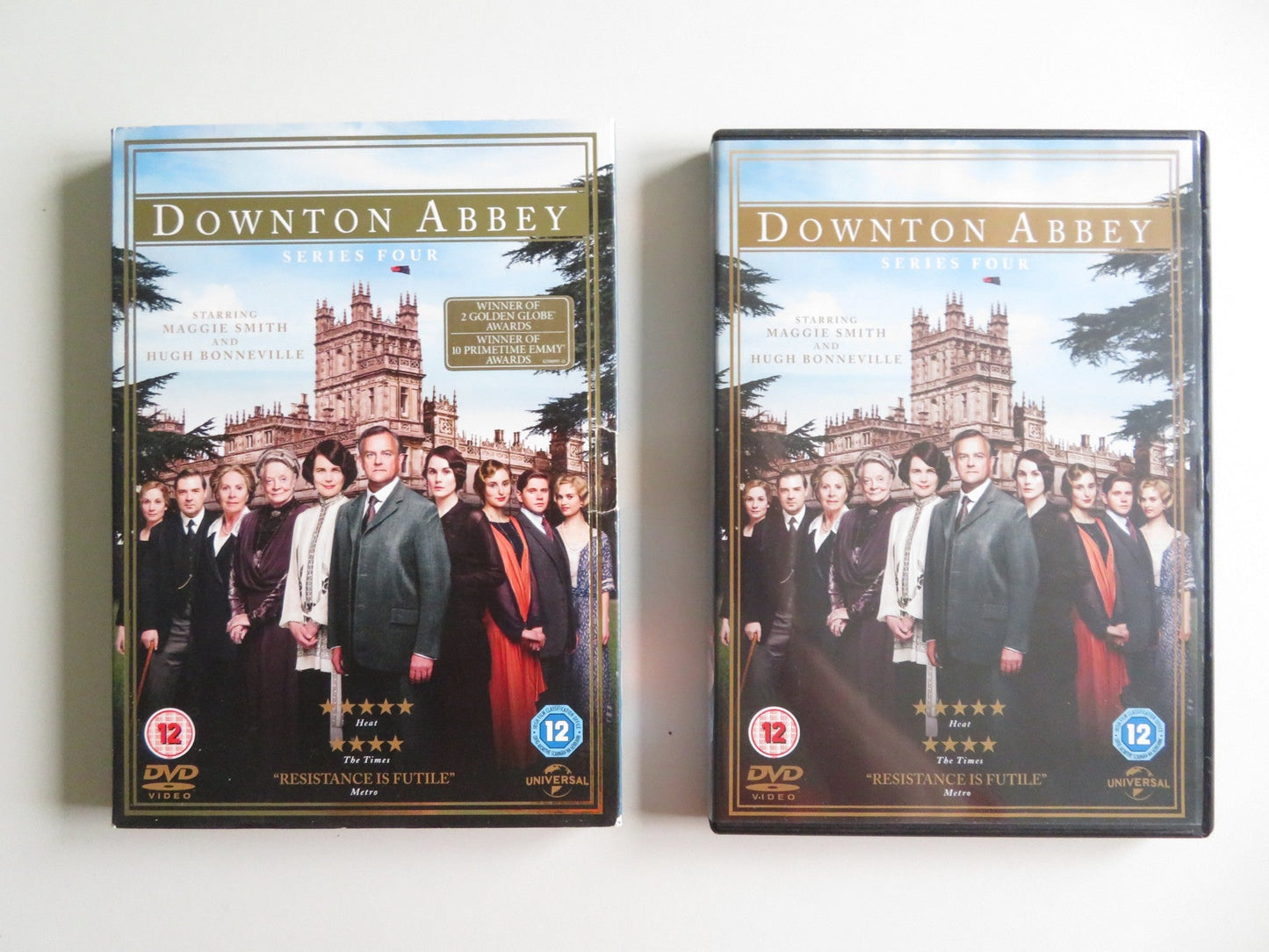 DOWNTON ABBEY - SERIES FOUR - 3 DISC (DVD) HUGH BONNEVILLE SMITH 2015 REGION 2 Movie posters