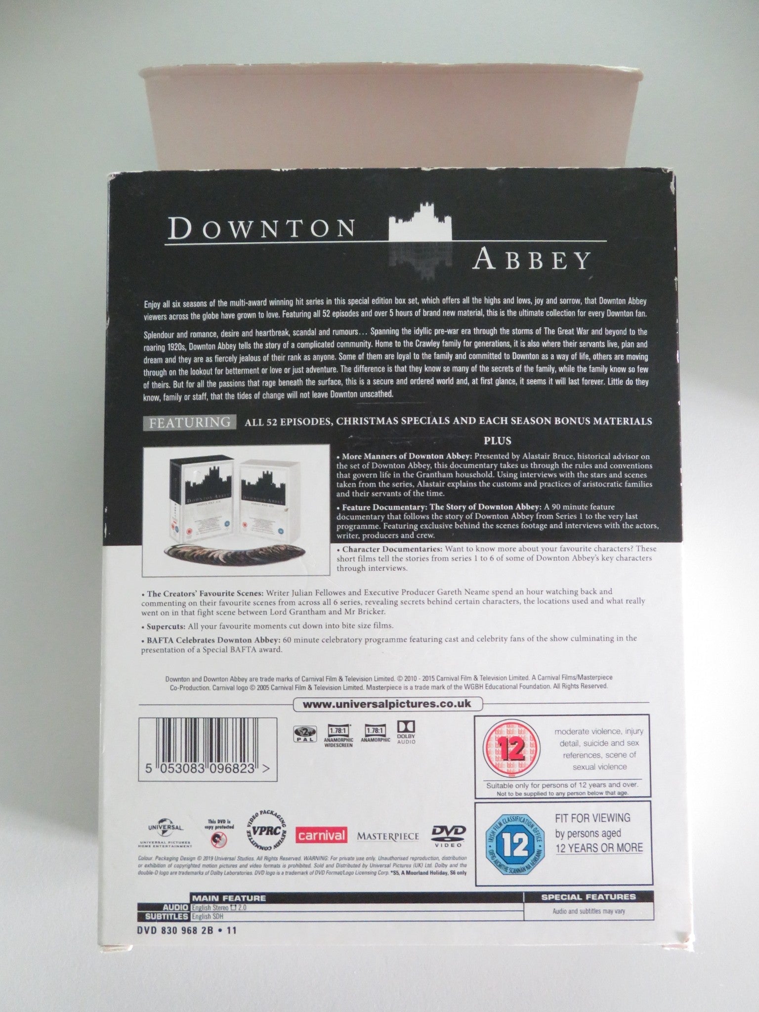 Downton Abbey Series One - six The Complete Collection (DVD BoxSet) 2010 Region 2 Movie posters