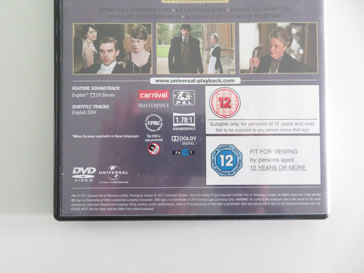Downton Abbey Series One & Two (DVD BoxSet) Maggie Smith 2010 Region 2, 4, 5 Movie posters