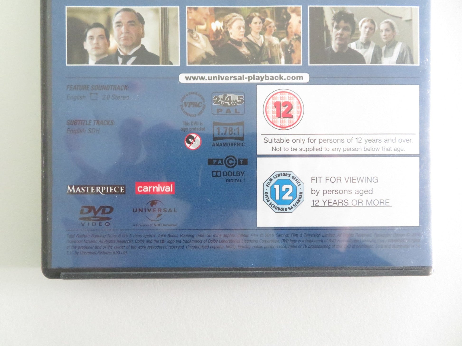 Downton Abbey Series One & Two (DVD BoxSet) Maggie Smith 2010 Region 2, 4, 5 Movie posters