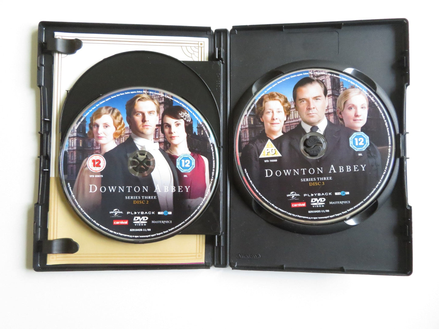 DOWNTON ABBEY - SERIES THREE (DVD) HUGH BONNEVILLE M. SMITH 2012 REGION 2, 4, 5 - Rendezvous Cinema