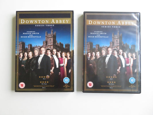 DOWNTON ABBEY - SERIES THREE (DVD) HUGH BONNEVILLE M. SMITH 2012 REGION 2, 4, 5 - Rendezvous Cinema
