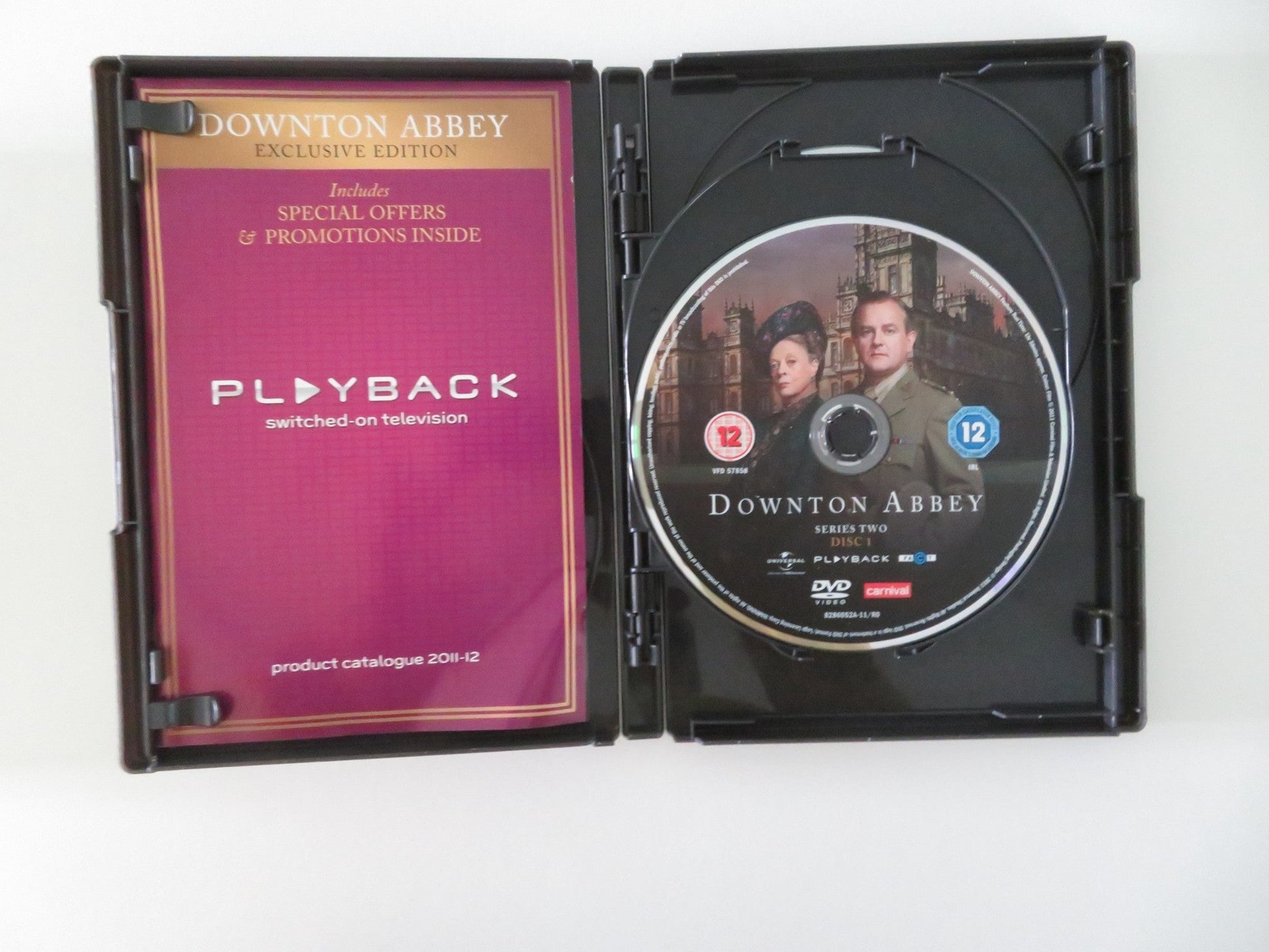 DOWNTON ABBEY - SERIES TWO (DVD) MAGGIE SMITH HUGH BONNEVILLE 2011 REGION 2,4,5 Movie posters