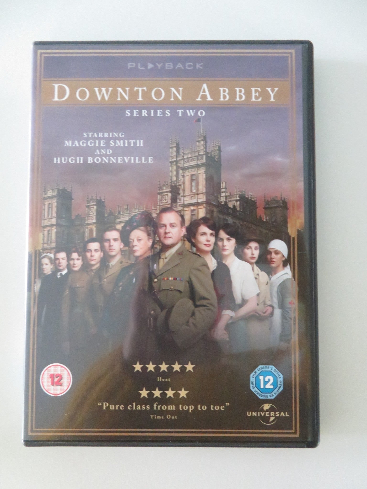 DOWNTON ABBEY - SERIES TWO (DVD) MAGGIE SMITH HUGH BONNEVILLE 2011 REGION 2,4,5 Movie posters