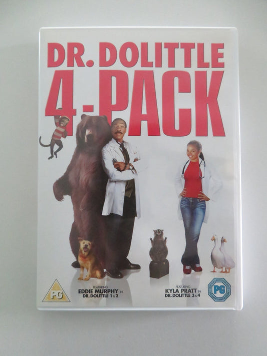 DR. DOLITTLE 4-PACK (DVD) EDDIE MURPHY OSSIE DAVIS 1998 REGION 2 - Rendezvous Cinema