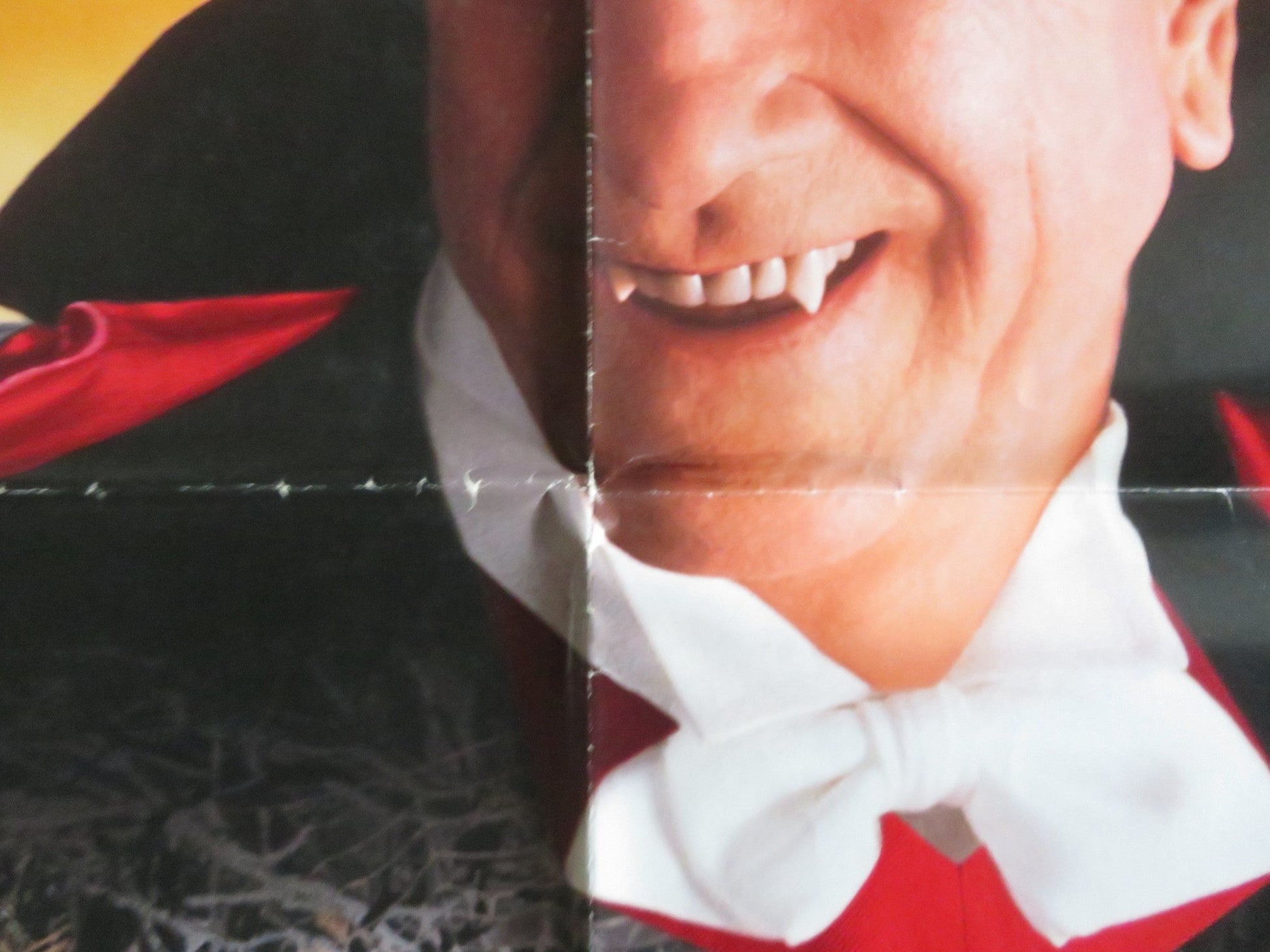 DRACULA: DEAD AND LOVING IT FOLDED US ONE SHEET POSTER MEL BROOKS NIELSEN 1995 Rendezvous Cinema Movie posters