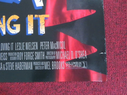 DRACULA: DEAD AND LOVING IT FOLDED US ONE SHEET POSTER MEL BROOKS NIELSEN 1995 Rendezvous Cinema Movie posters