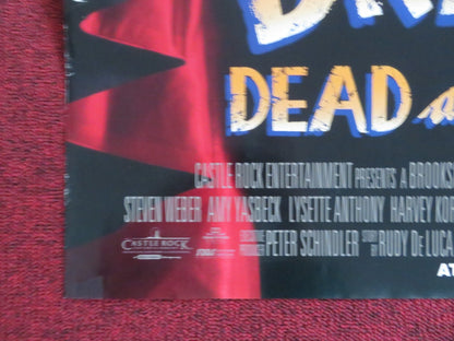 DRACULA: DEAD AND LOVING IT FOLDED US ONE SHEET POSTER MEL BROOKS NIELSEN 1995 Rendezvous Cinema Movie posters