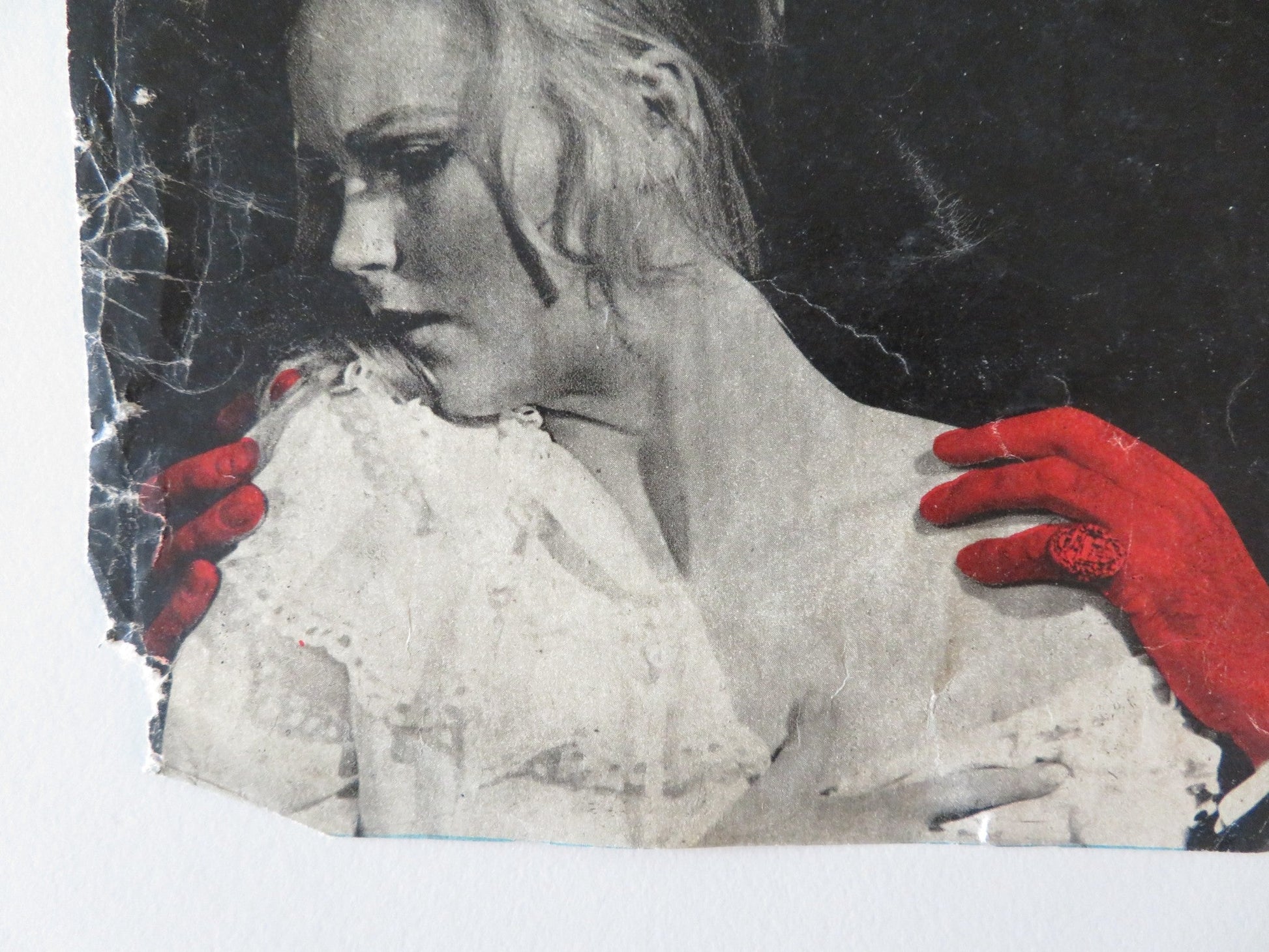 DRACULA HAS RISEN FROM THE GRAVE - B ITALIAN FOTOBUSTA POSTER HAMMER C. LEE 1968 Rendezvous Cinema Movie posters