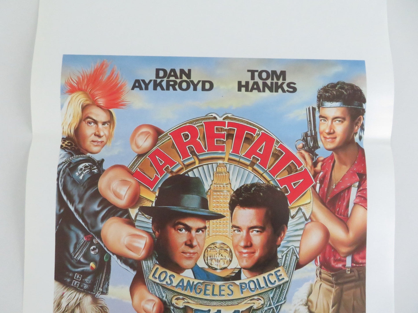 DRAGNET ITALIAN LOCANDINA POSTER DAN AYKROYD TOM HANKS 1987 Movie posters