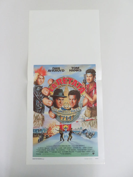 DRAGNET ITALIAN LOCANDINA POSTER DAN AYKROYD TOM HANKS 1987 Movie posters