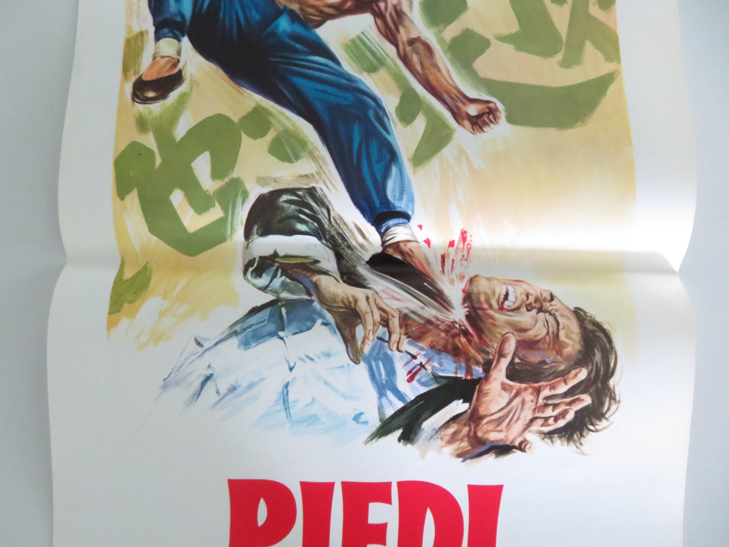 DRAGON BLOWS ITALIAN LOCANDINA POSTER CHIN HU CHIAO CHIAO 1973 Movie posters