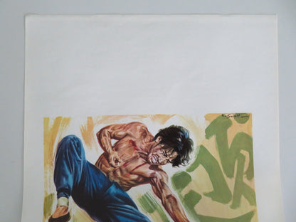 DRAGON BLOWS ITALIAN LOCANDINA POSTER CHIN HU CHIAO CHIAO 1973 Movie posters