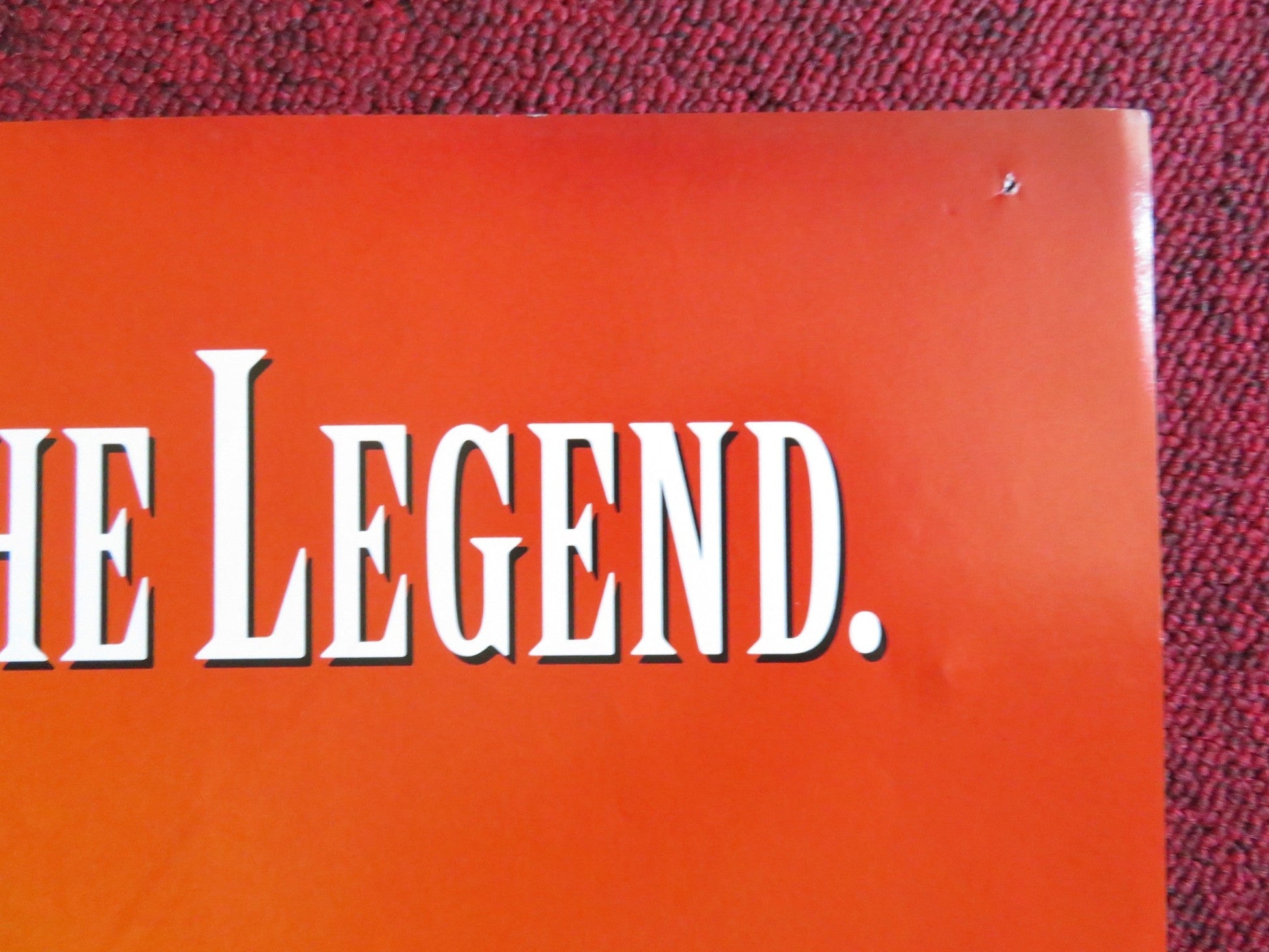 DRAGON : THE BRUCE LEE STORY - B FOLDED US ONE SHEET POSTER ROB COHEN 1993 Rendezvous Cinema Movie posters