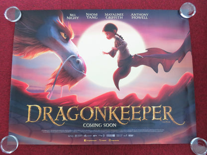 DRAGONKEEPER UK QUAD ROLLED POSTER BILL NIGHY BILL BAILEY 2024 Movie posters