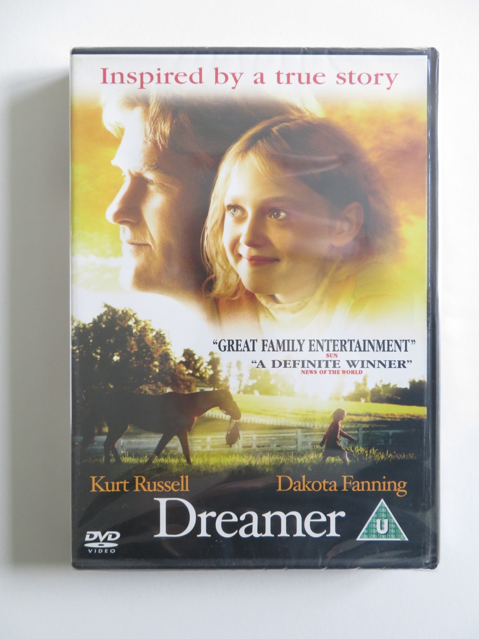 DREAMER (DVD) KURT RUSSELL DAKOTA FANNING 2005 REGION 2 Rendezvous Cinema Movie posters