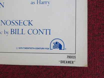 DREAMER FOLDED US ONE SHEET POSTER TIM MATHESON SUSAN BLAKELY 1979 Rendezvous Cinema Movie posters