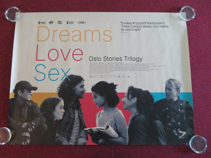 DREAMS, LOVE, SEX - OSLO STORIES TRILOGY UK QUAD ROLLED POSTER ELLA OVERBYE 2024 Movie posters