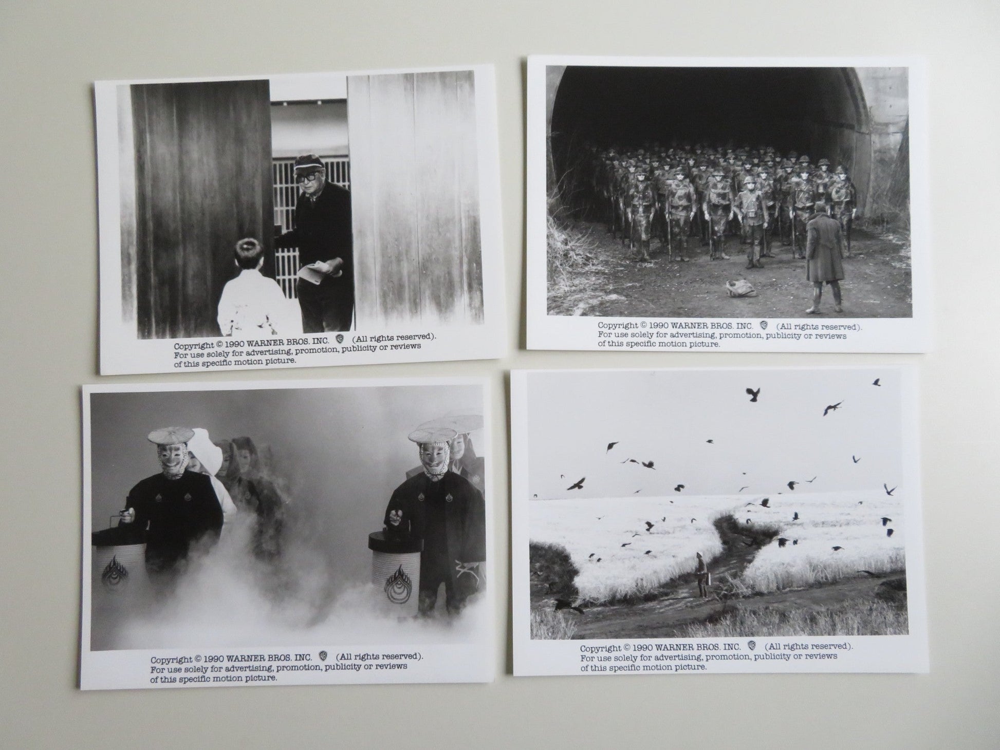 DREAMS PRESS KIT 1990 AKIRA TERAO MITSUKO BAISHO Movie posters
