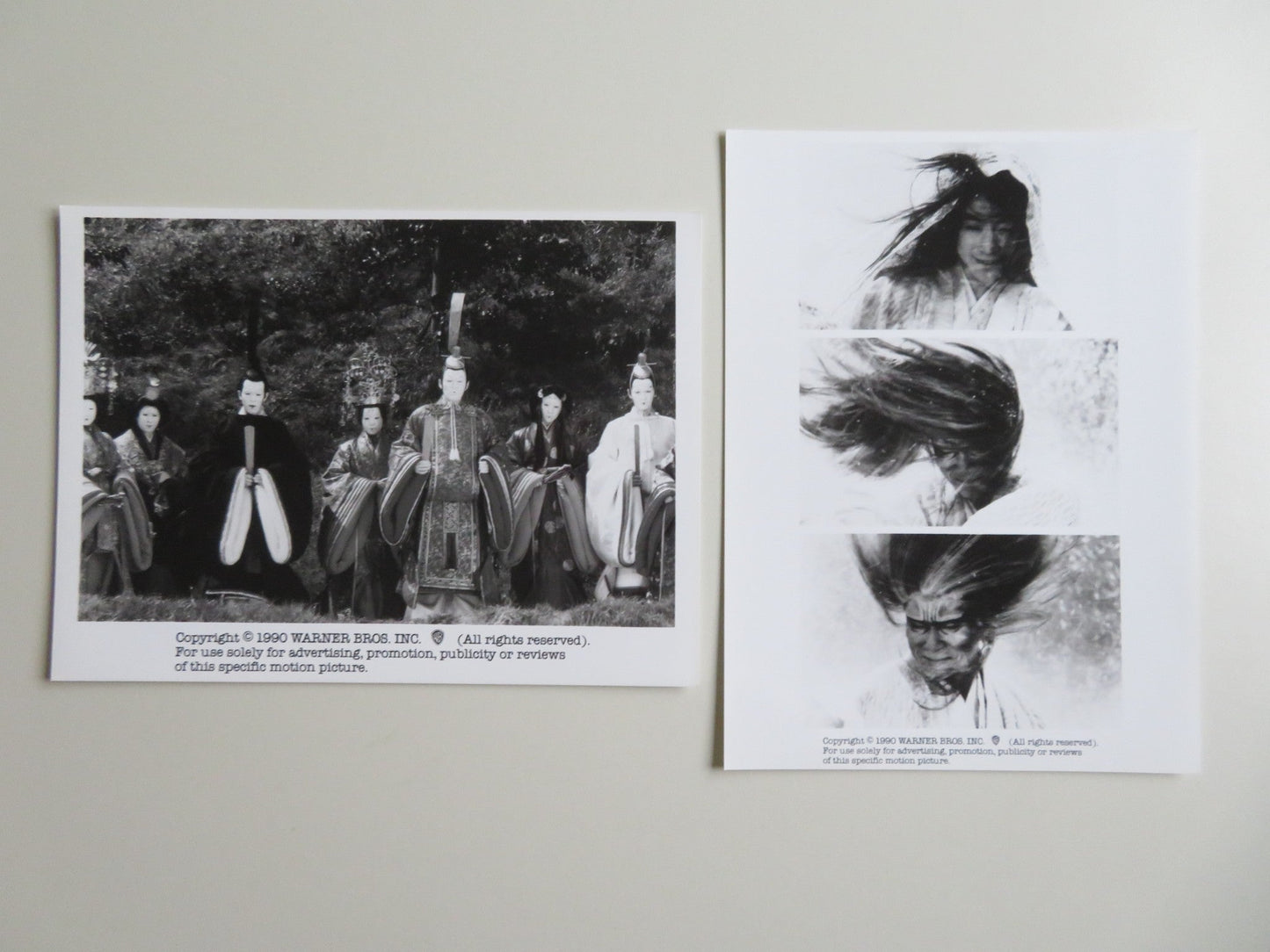 DREAMS PRESS KIT 1990 AKIRA TERAO MITSUKO BAISHO Movie posters