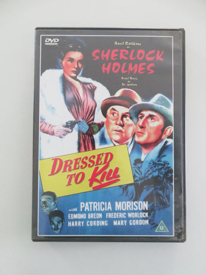 DRESSED TO KILL - B (DVD) SHERLOCK HOLMES NIGEL BRUCE 1946 REGION ALL Movie posters