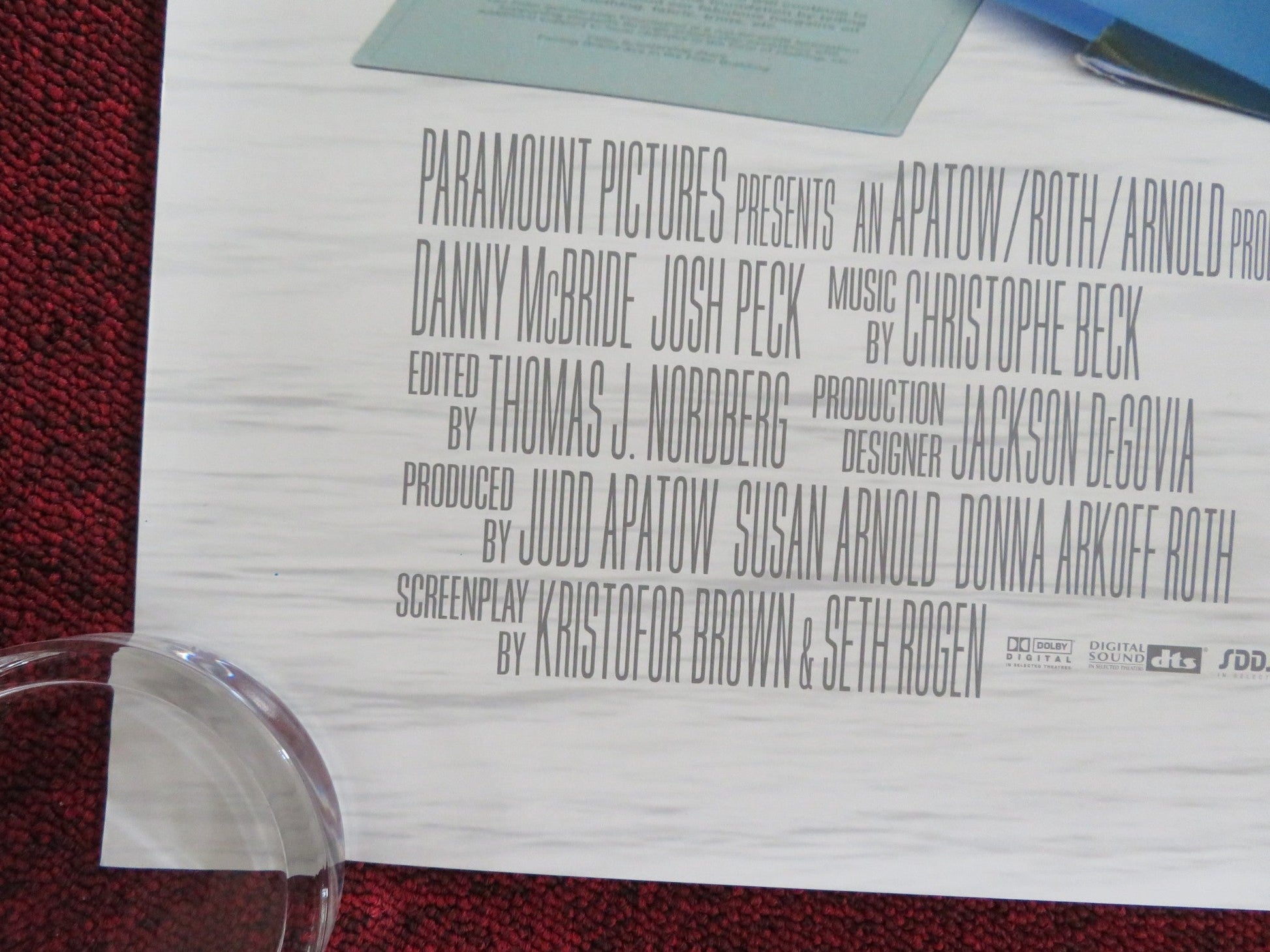 DRILLBIT TAYLOR - B US ONE SHEET ROLLED POSTER OWEN WILSON NATE HARTLEY 2008 Rendezvous Cinema Movie posters