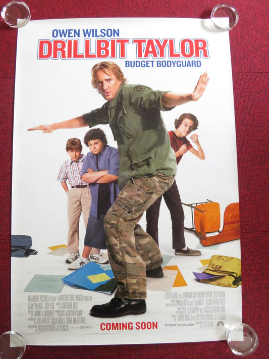DRILLBIT TAYLOR - B US ONE SHEET ROLLED POSTER OWEN WILSON NATE HARTLEY 2008 Rendezvous Cinema Movie posters