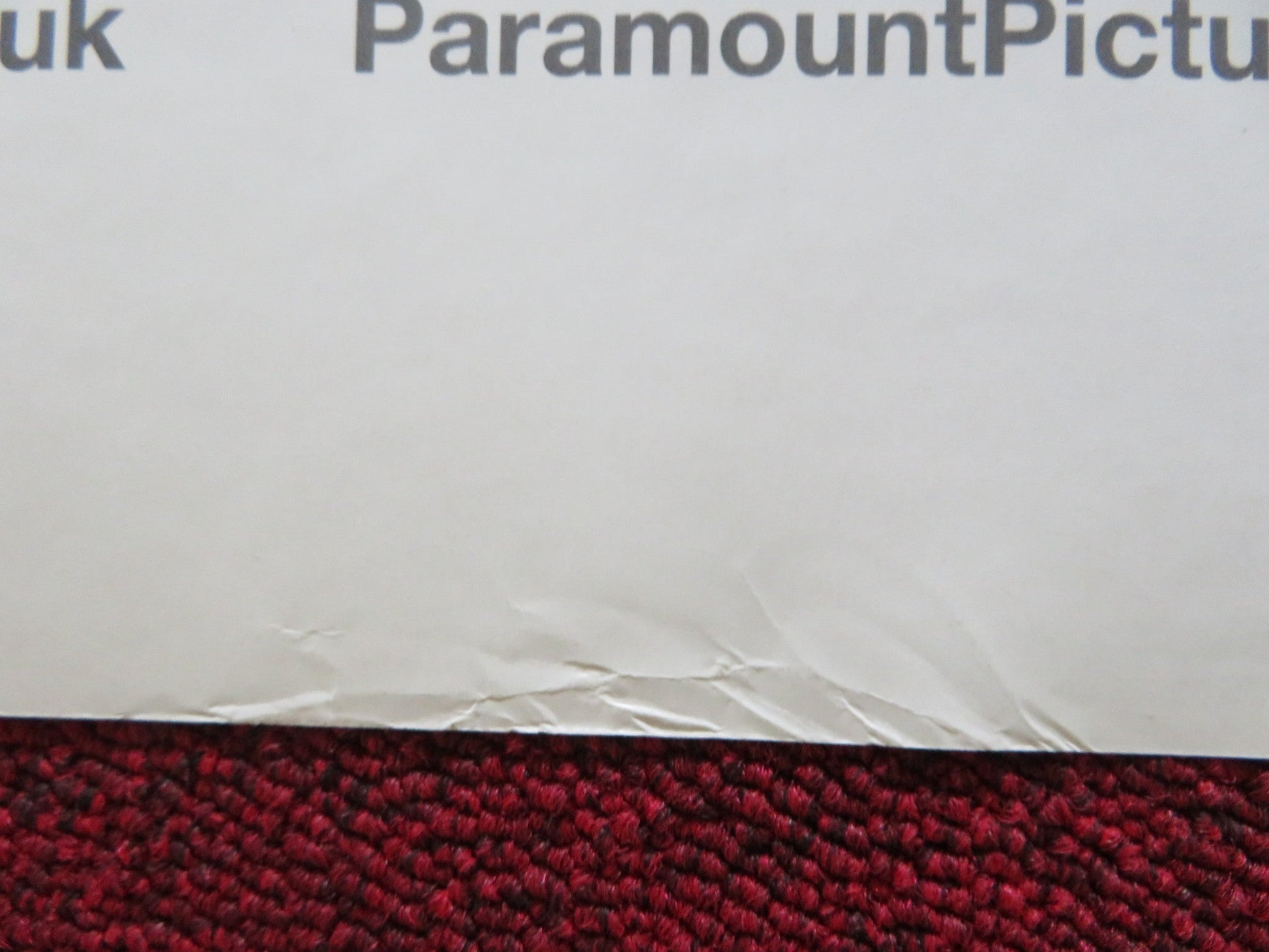 DRILLBIT TAYLOR UK QUAD ROLLED POSTER OWEN WILSON NATE HARTLEY 2008 Rendezvous Cinema Movie posters