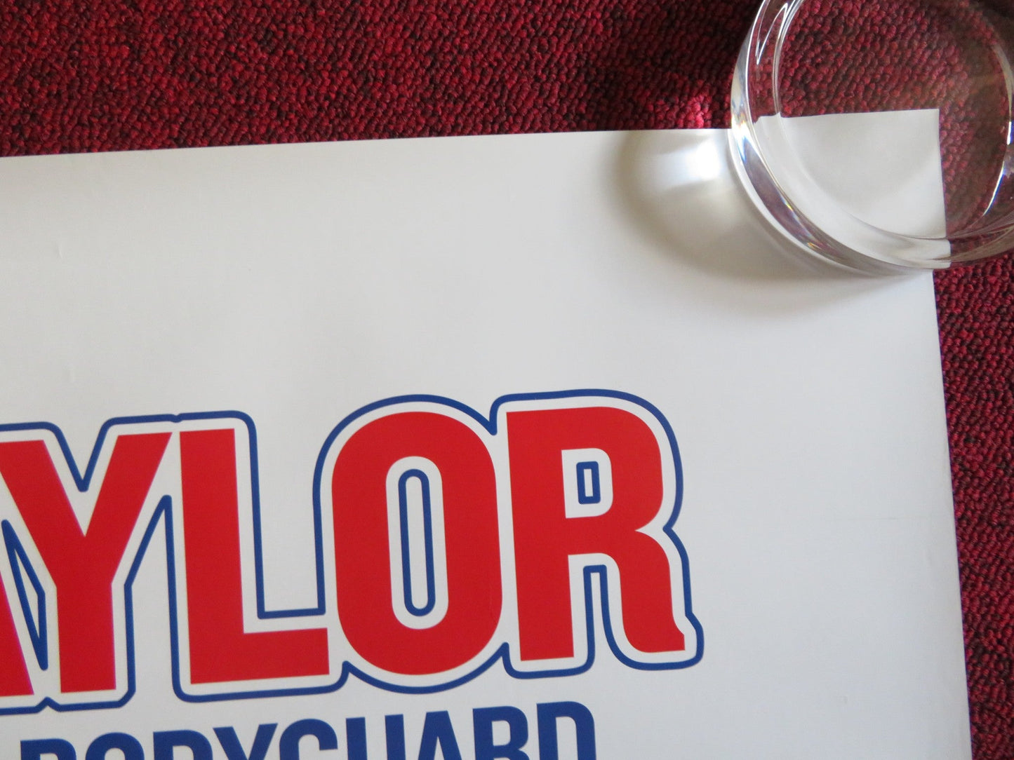 DRILLBIT TAYLOR US ONE SHEET ROLLED POSTER OWEN WILSON NATE HARTLEY 2008 Rendezvous Cinema Movie posters