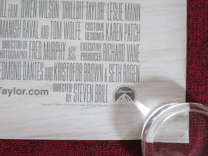 DRILLBIT TAYLOR US ONE SHEET ROLLED POSTER OWEN WILSON NATE HARTLEY 2008 Rendezvous Cinema Movie posters