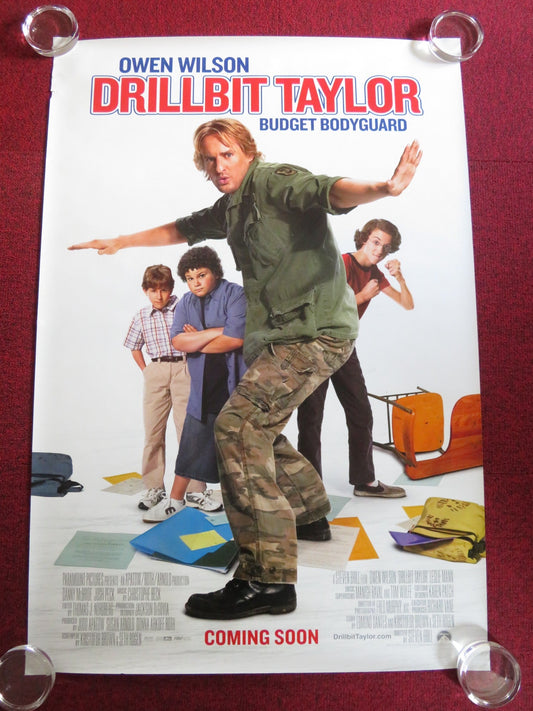 DRILLBIT TAYLOR US ONE SHEET ROLLED POSTER OWEN WILSON NATE HARTLEY 2008 Rendezvous Cinema Movie posters