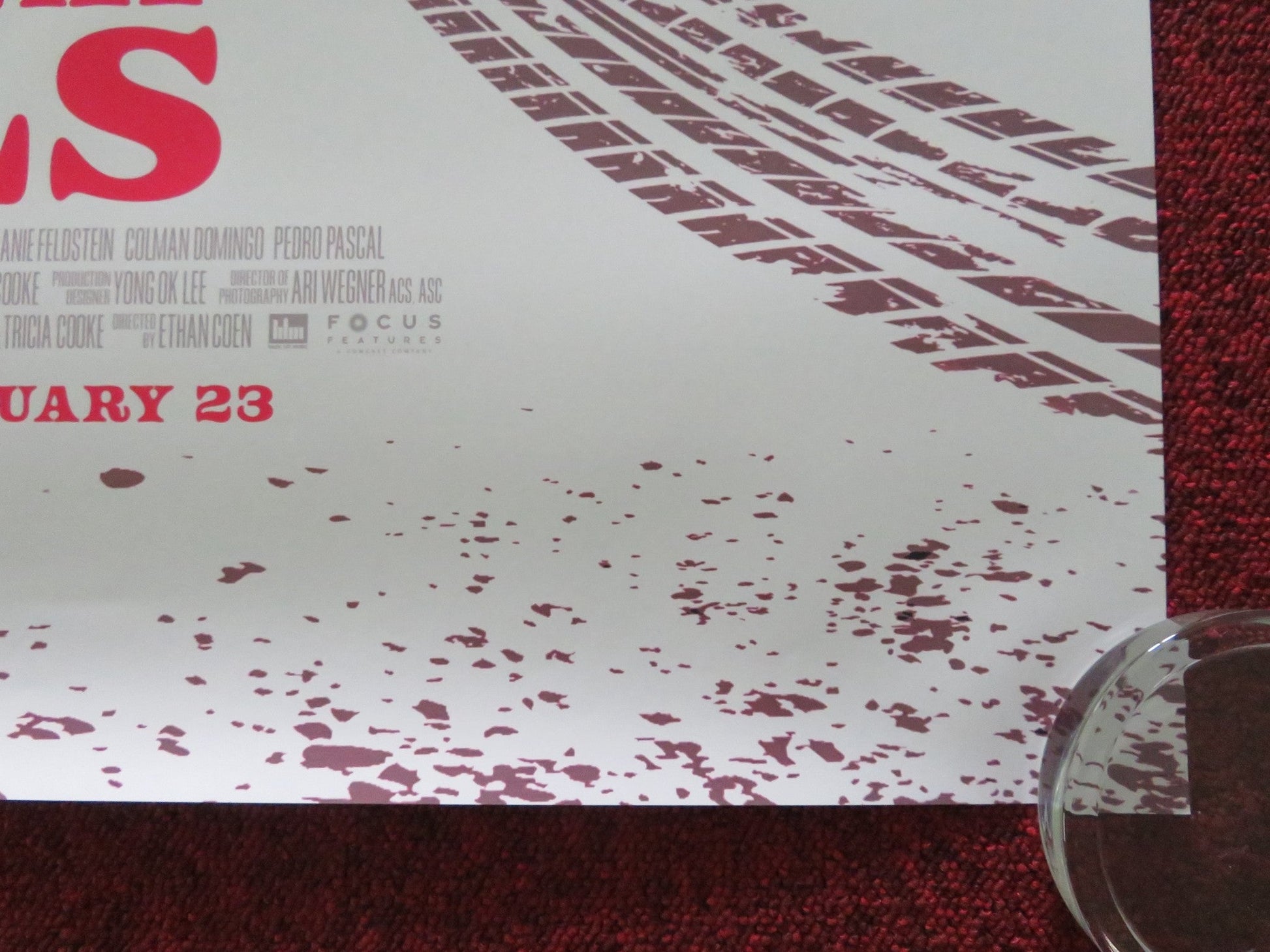 DRIVE - AWAY DOLLS - B US ONE SHEET ROLLED POSTER MARGARET QUALLEY 2024 Movie posters