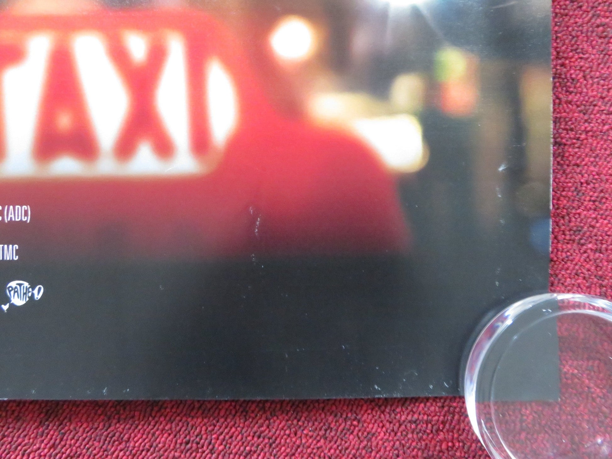 DRIVING MADELEINE UK QUAD ROLLED POSTER LINE RENAUD DANY BOON 2022 Rendezvous Cinema Movie posters