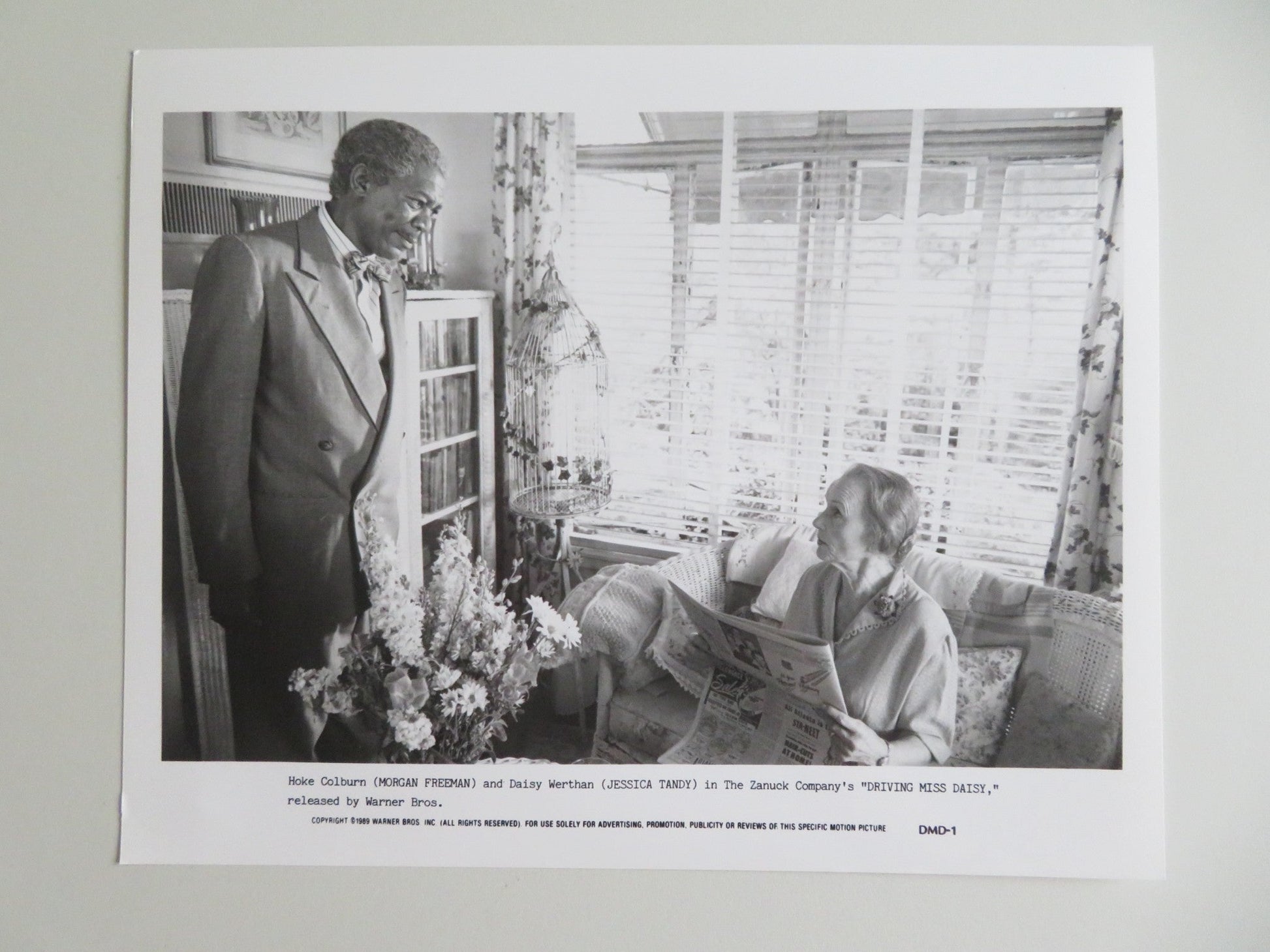 DRIVING MISS DAISY MOVIE STILL PHOTO LOT OF 6 MORGAN FREEMAN JESSICA TANDY 1989 - Rendezvous Cinema
