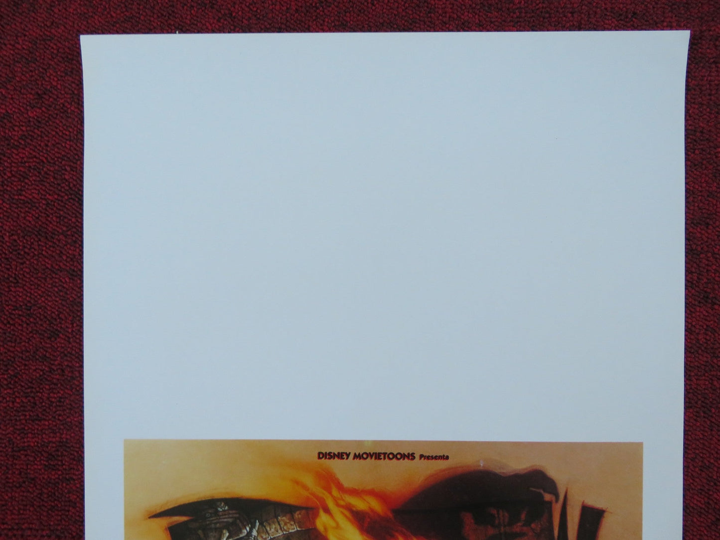 DUCKTALES THE MOVIE: TREASURE OF THE LOST LAMP ITALIAN LOCANDINA POSTER 1991 Rendezvous Cinema Movie posters