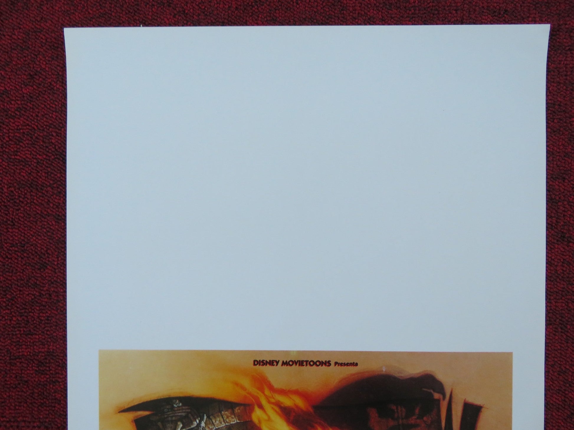 DUCKTALES THE MOVIE: TREASURE OF THE LOST LAMP ITALIAN LOCANDINA POSTER 1991 Rendezvous Cinema Movie posters