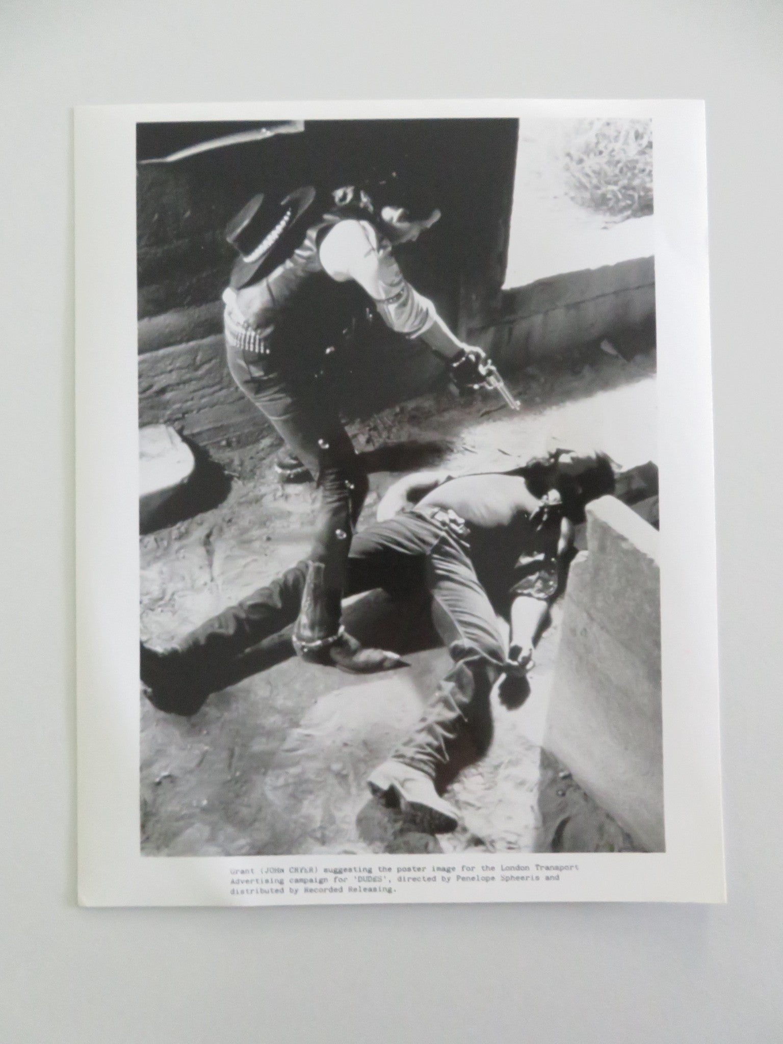 DUDES MOVIE STILL PHOTO LOT OF 4 JOHN CRYER DANIEL ROEBUCK FLEA 1987 Movie posters