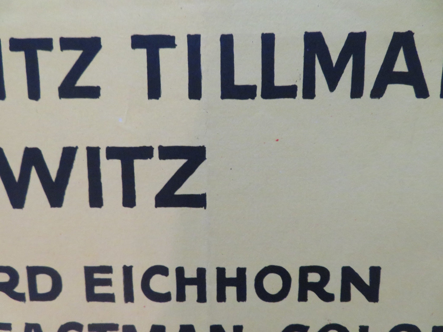 DUEL IN THE FOREST DANISH POSTER ROLLED CURD JURGENS MARIA SCHELL 1960 Rendezvous Cinema Movie posters