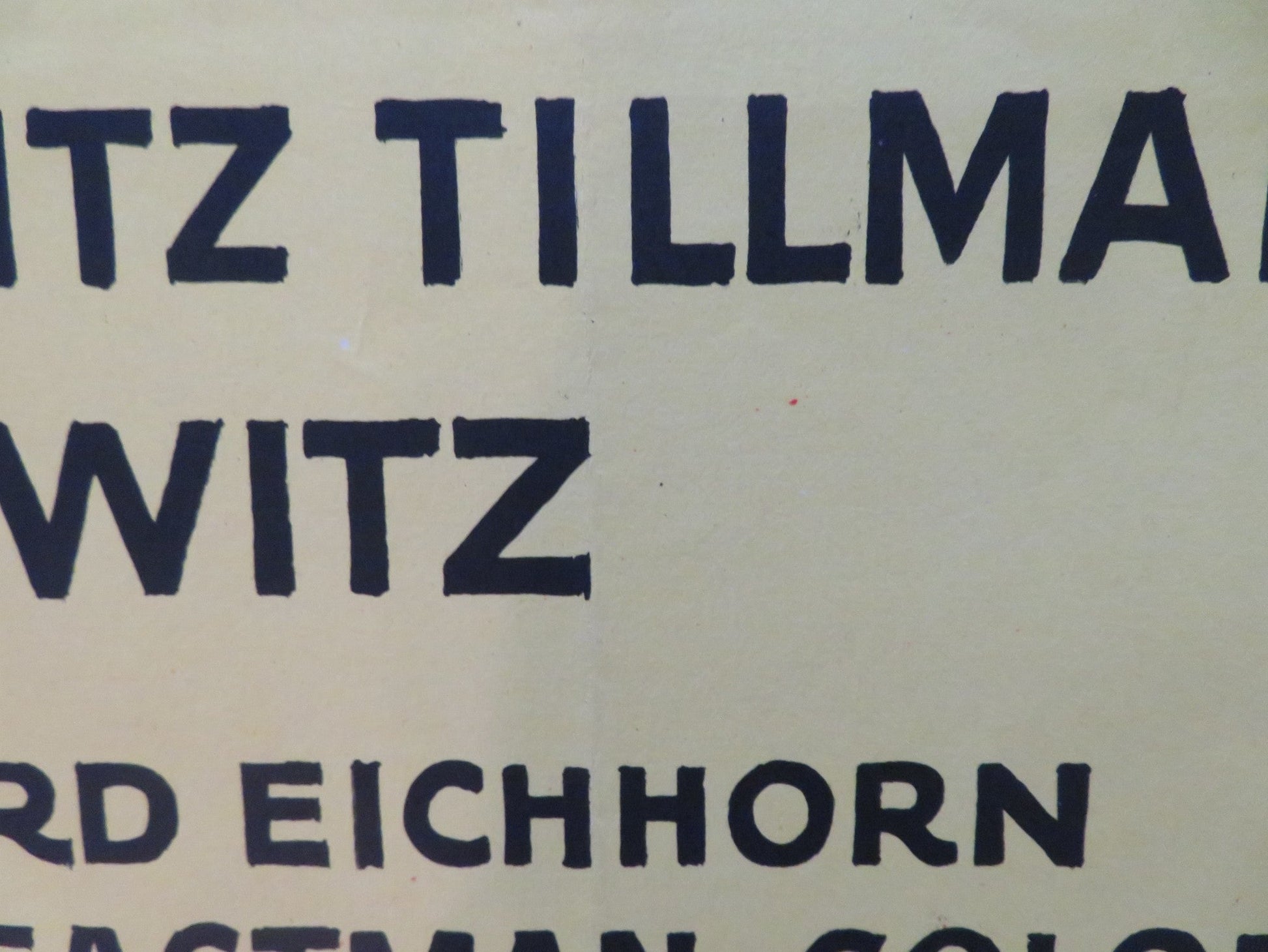 DUEL IN THE FOREST DANISH POSTER ROLLED CURD JURGENS MARIA SCHELL 1960 Rendezvous Cinema Movie posters