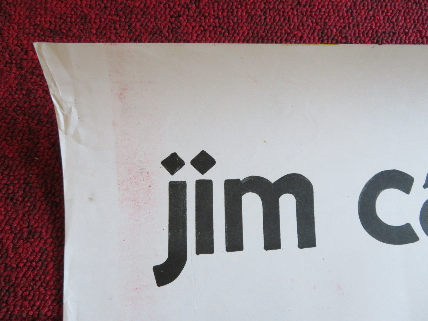 DUMB AND DUMBER EGYPTIAN POSTER ROLLED JIM CARREY JEFF DANIELS 1995 Rendezvous Cinema Movie posters