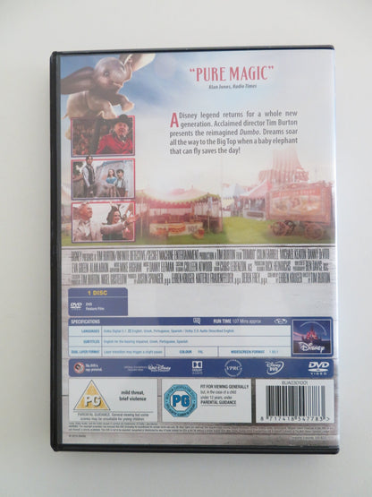 DUMBO (DVD) DISNEY COLIN FARRELL DANNY DEVITO MICHAEL KEATON 2019 REGION 2 - Rendezvous Cinema
