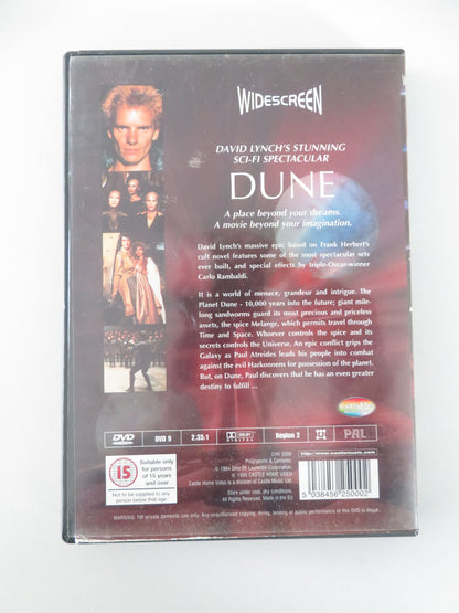 Dune (DVD) Kyle MacLachlan Sting Patrick Stewart 1984 Region 2 Movie posters