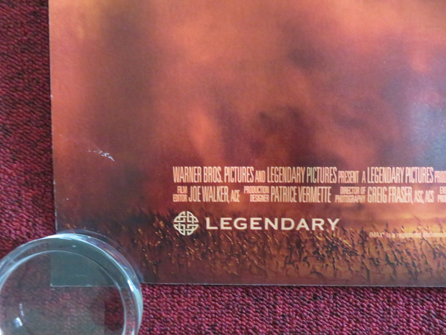 DUNE: PART TWO UK QUAD ROLLED POSTER TIMOTHEE CHALAMET ZENDAYA 2024 Movie posters