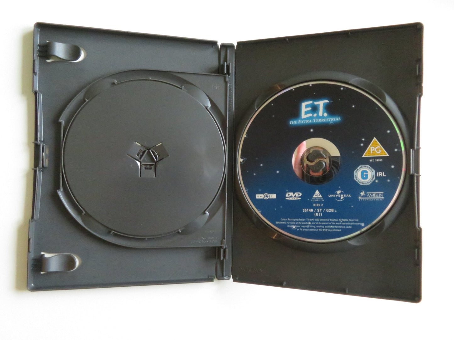 E. T. THE EXTRA - TERRESTRIAL - SPECIAL EDITION (DVD) HENRY THOMAS 1982 REGION 2 Movie posters