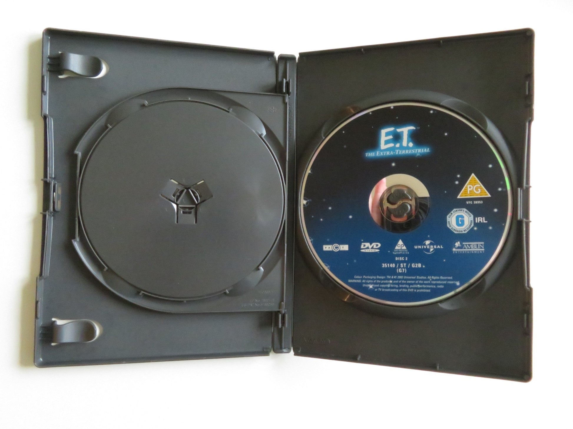 E. T. THE EXTRA - TERRESTRIAL - SPECIAL EDITION (DVD) HENRY THOMAS 1982 REGION 2 Movie posters