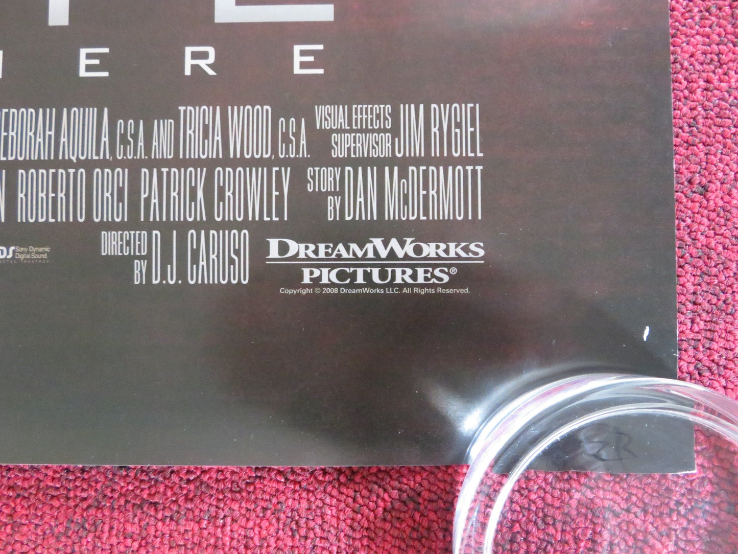 EAGLE EYE - B US ONE SHEET ROLLED POSTER SHIA LABEOUF ROSARIO DAWSON 2008 Rendezvous Cinema Movie posters