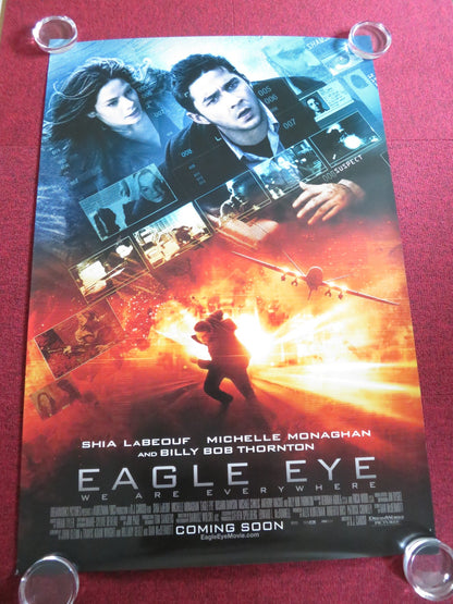 EAGLE EYE - B US ONE SHEET ROLLED POSTER SHIA LABEOUF ROSARIO DAWSON 2008 Rendezvous Cinema Movie posters