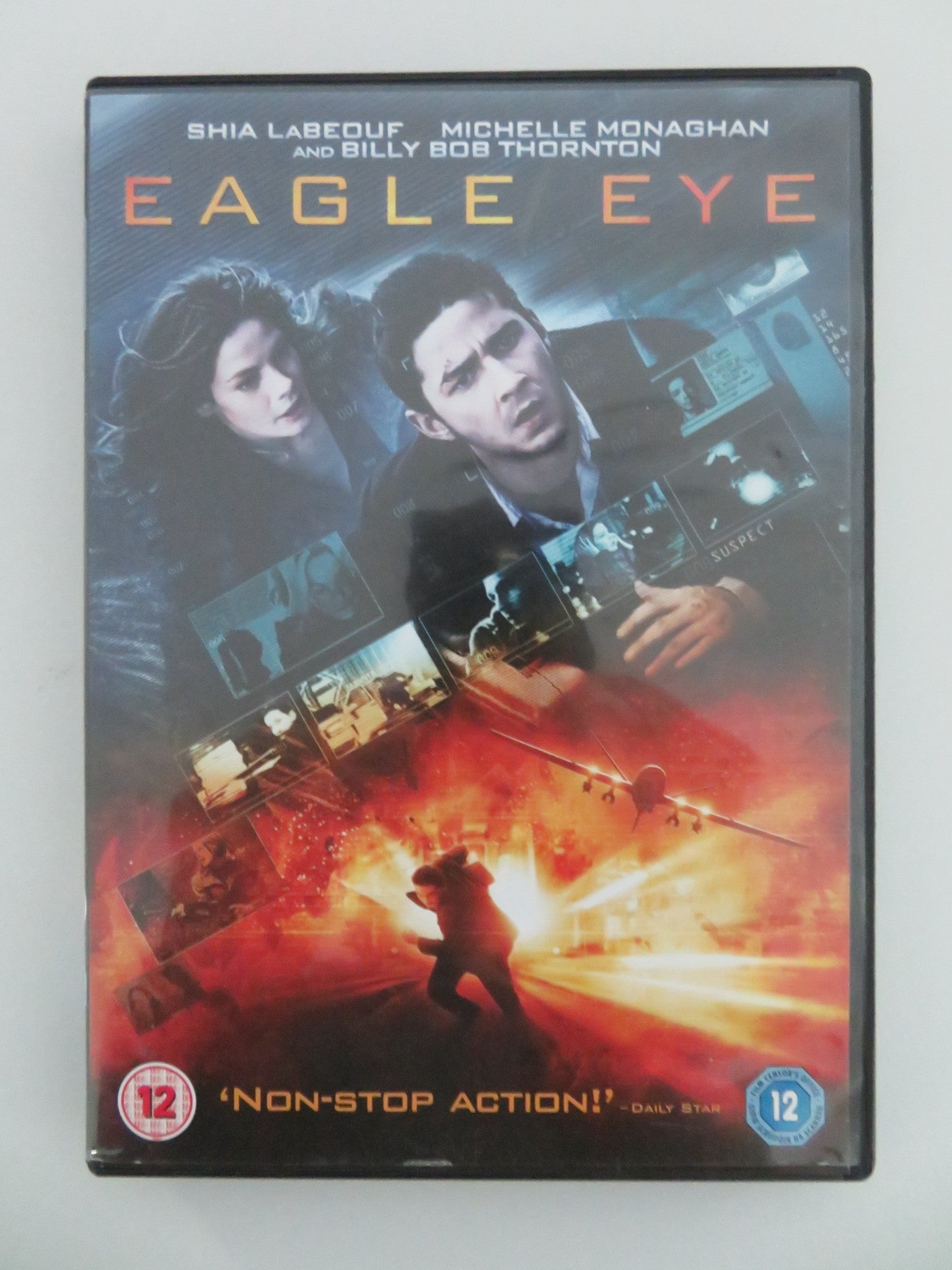EAGLE EYE (DVD) SHIA LABEOUF MICHELLE MONAGHAN 2008 REGION 2 Movie posters