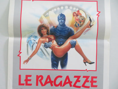 Earth Girls Are Easy Italian Locandina Poster Jeff Goldblum Jim Carrey 1988 Movie posters