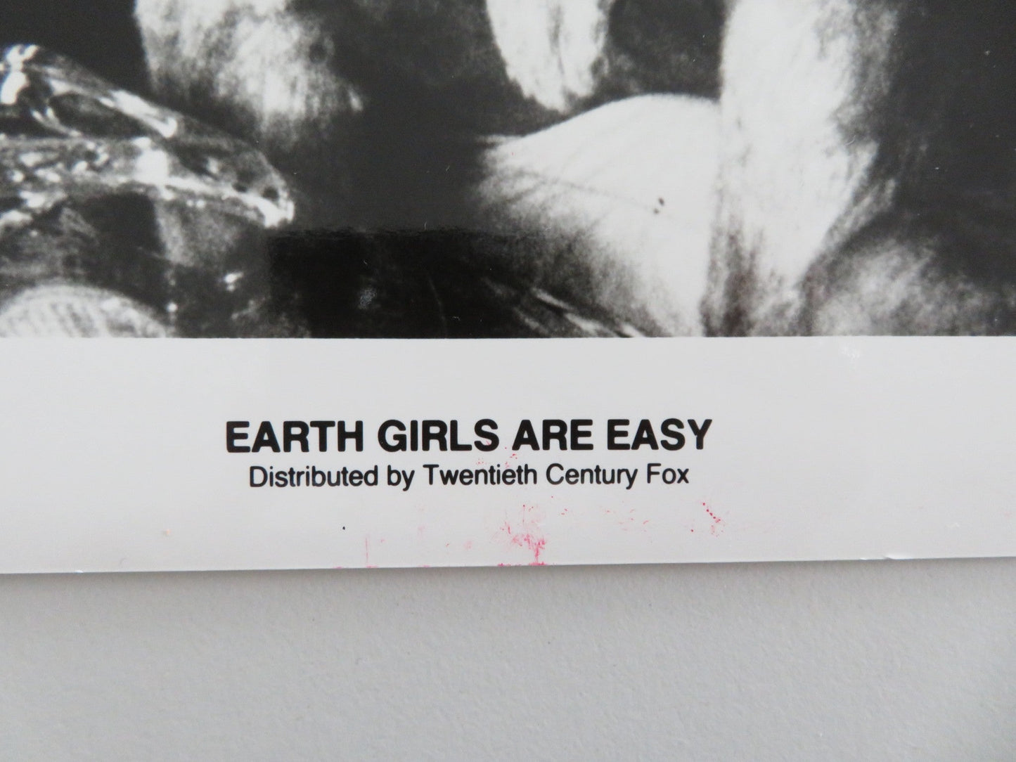 EARTH GIRLS ARE EASY MOVIE STILL PHOTO JEFF GOLDBLUM GEENA DAVIS 1989 Movie posters